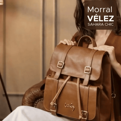 Morral Vélez Premium Cuero Genuino | Oferta Única 80% OFF